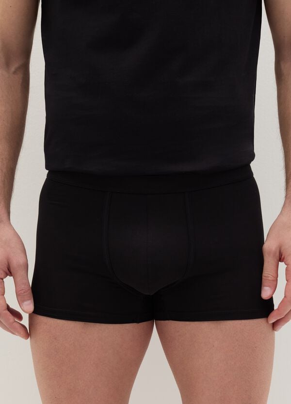 Ovs Bipack Boxer In Cotone Mercerizzato Stretch