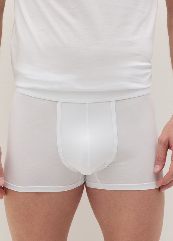 Ovs Bipack Boxer In Cotone Mercerizzato Stretch
