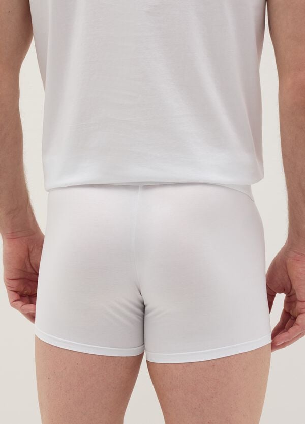 Ovs Bipack Boxer In Cotone Mercerizzato Stretch