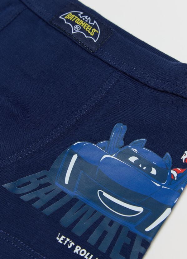 Ovs Bipack Boxer In Cotone Stretch Batwheels
