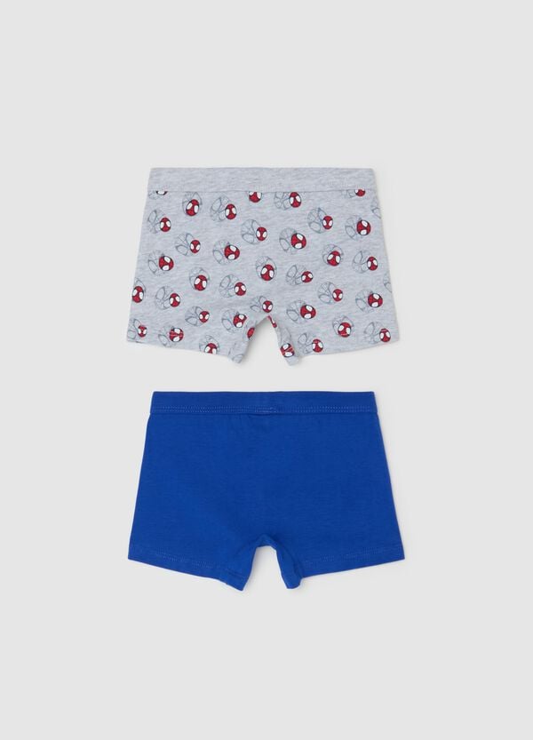 Ovs Bipack Boxer In Cotone Stretch Stampa Spidey