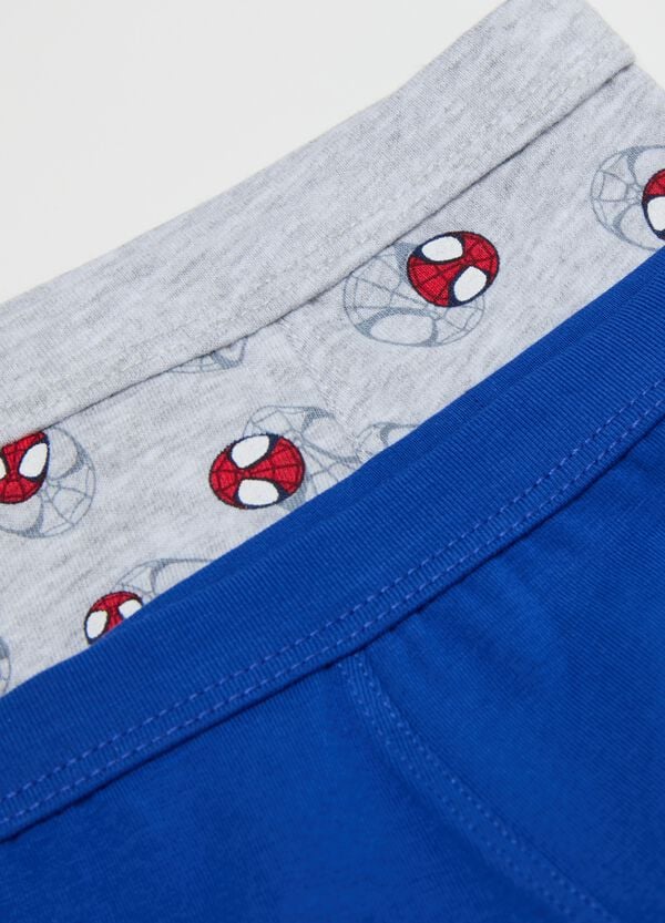 Ovs Bipack Boxer In Cotone Stretch Stampa Spidey