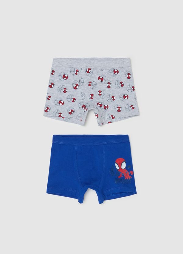 Ovs Bipack boxer in cotone stretch stampa Spidey