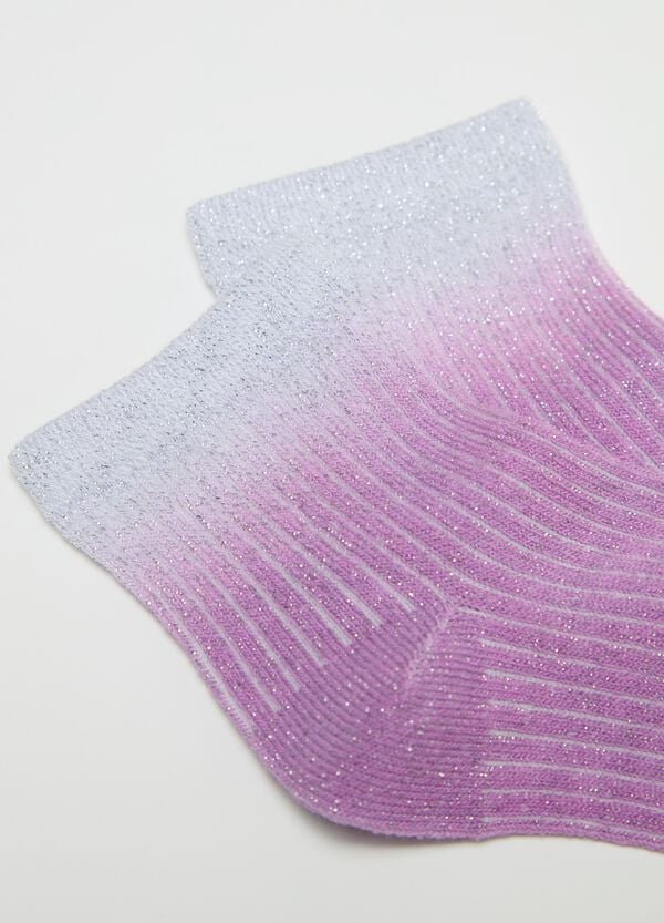 Ovs Bipack Calze A Costine Con Lurex