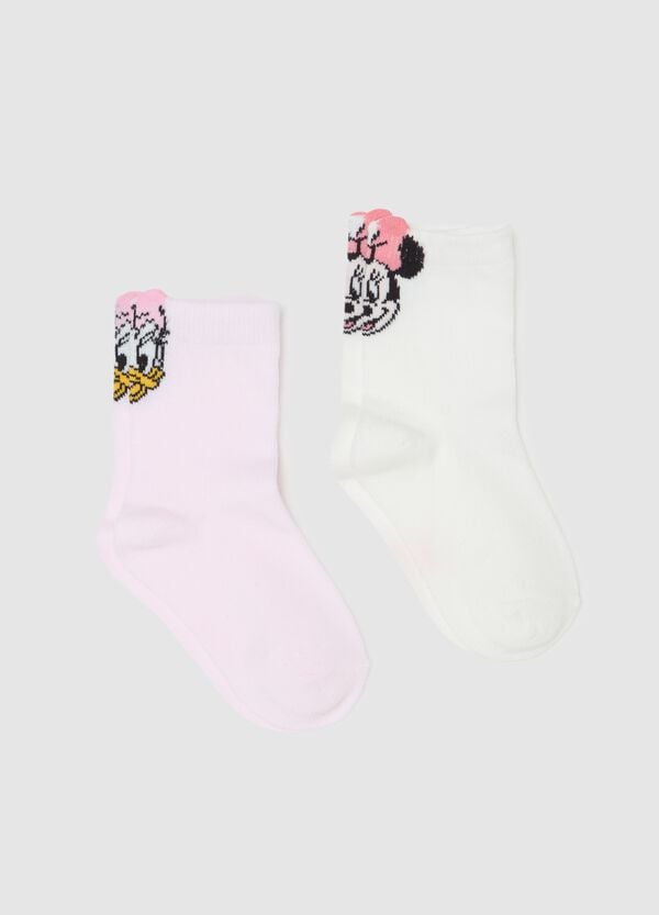 Ovs Bipack calze con disegno Minnie e Paperina