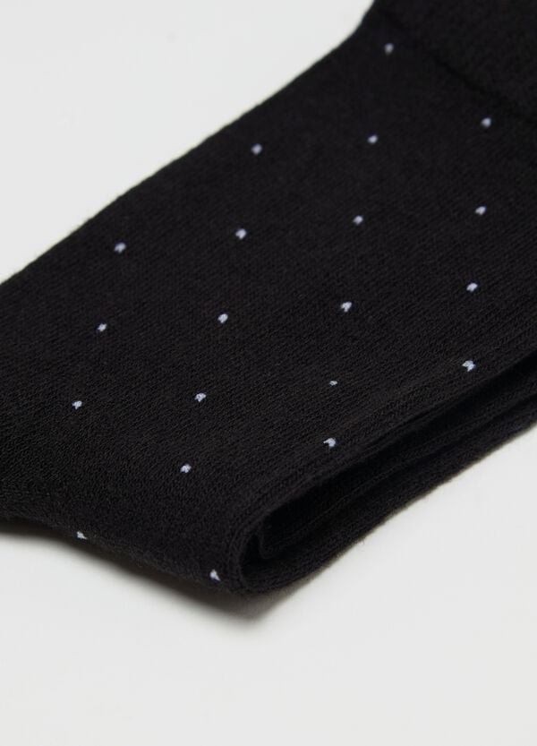 Ovs Bipack Calze Corte Con Micro Pois