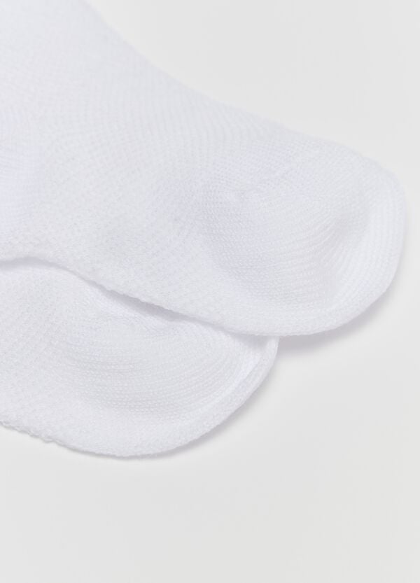 Ovs Bipack Calze Corte Con Orlo Ondulato