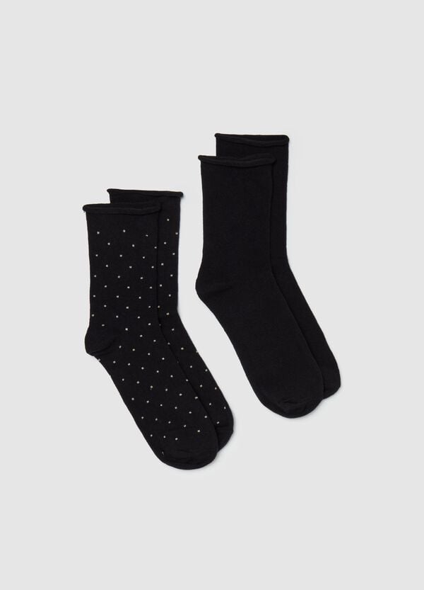 Ovs Bipack calze corte con piccolo risvolto