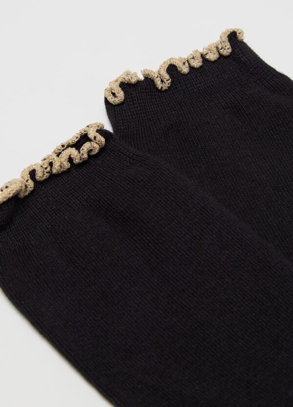 Ovs Bipack Calze Corte Con Profilo Ondulato