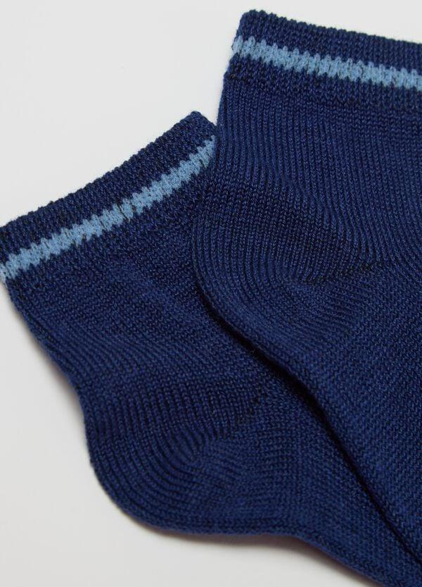 Ovs Bipack Calze Corte Con Ricamo Macchinina