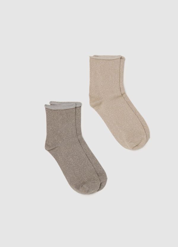 Ovs Bipack calze corte in lurex