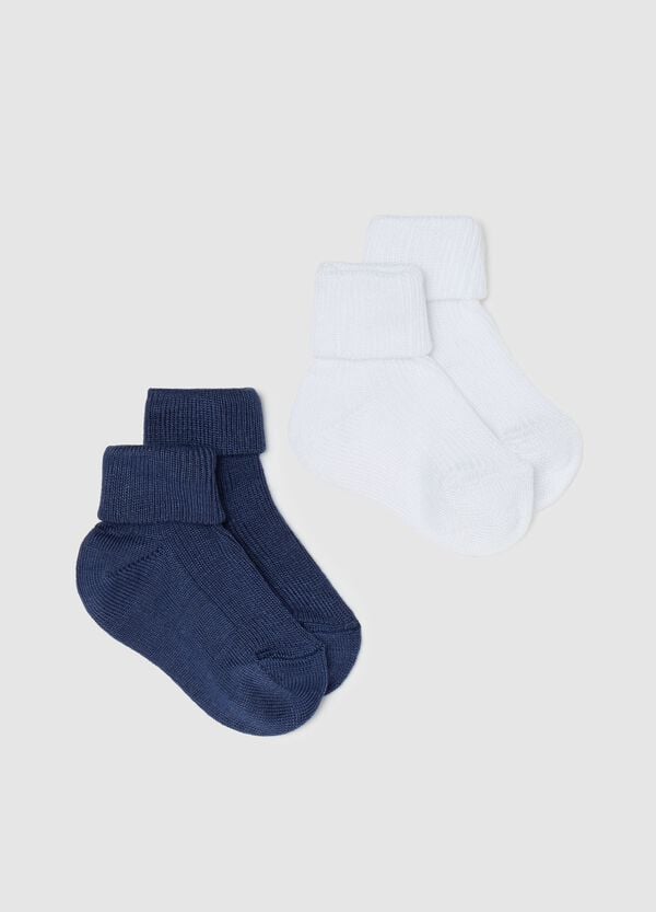 Ovs Bipack calze corte in misto viscosa di bamboo