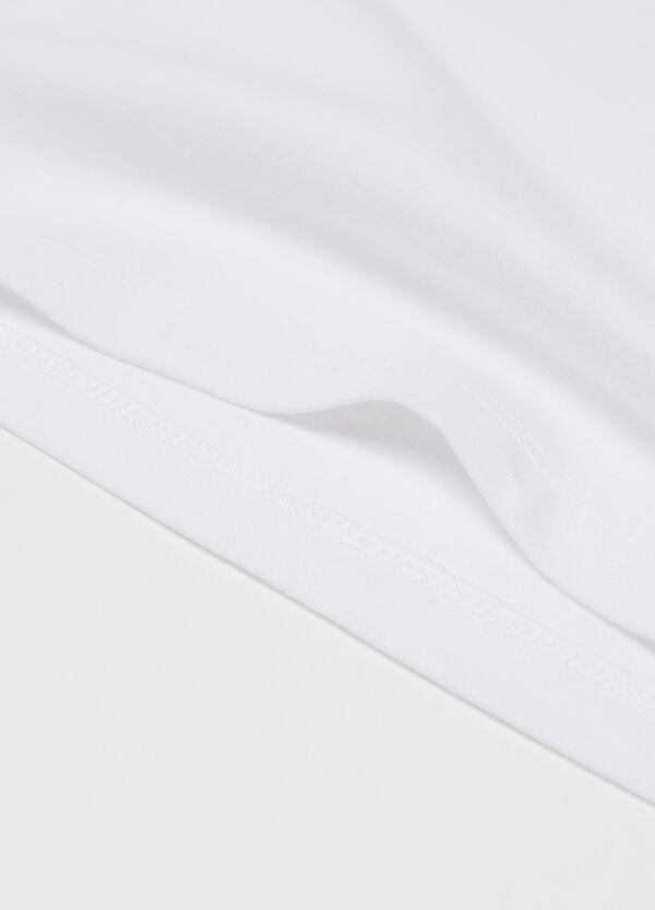 Ovs Bipack Canotte In Cotone Bio Con Fiocchetto