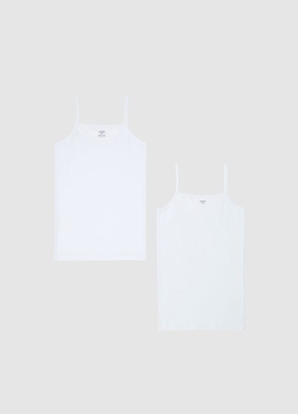 Ovs Bipack canotte in cotone bio spalline sottili