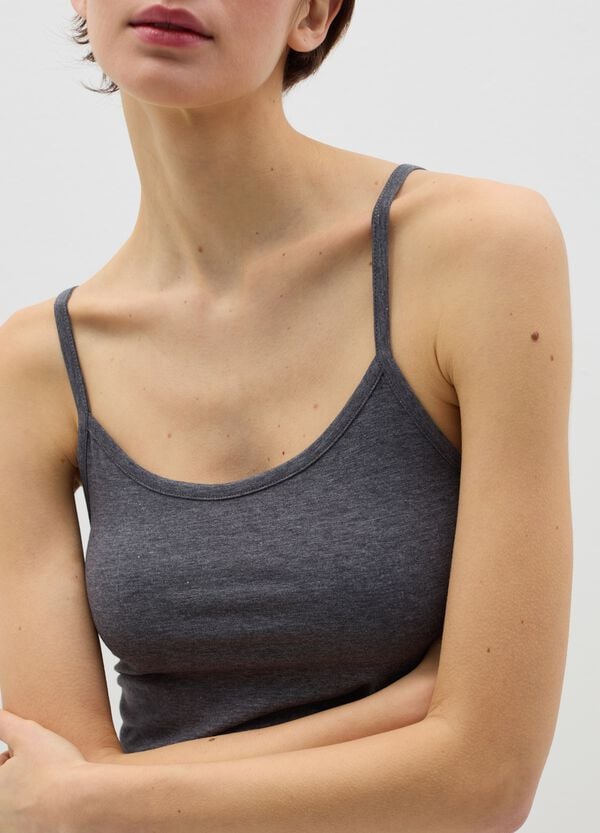 Ovs Bipack Canotte Intime In Cotone Stretch