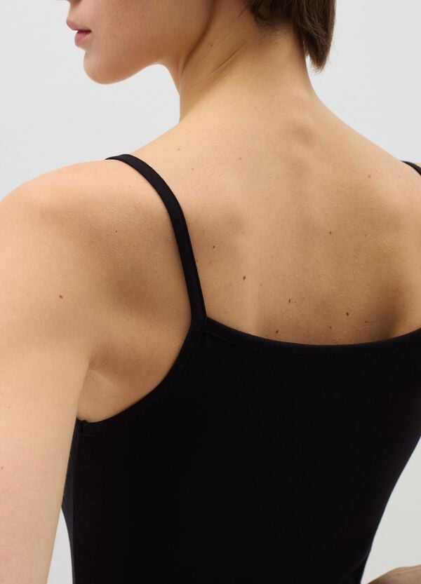 Ovs Bipack Canotte Intime In Cotone Stretch