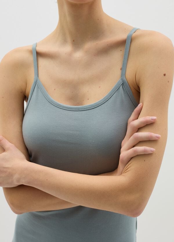 Ovs Bipack Canotte Intime In Cotone Stretch