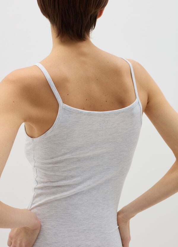 Ovs Bipack Canotte Intime In Cotone Stretch