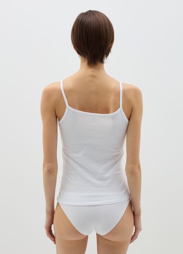 Ovs Bipack Canotte Intime In Cotone Stretch
