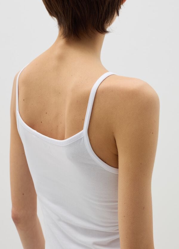 Ovs Bipack Canotte Intime In Cotone Stretch
