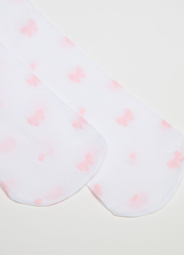 Ovs Bipack Collant Con Disegno Fiocchetti