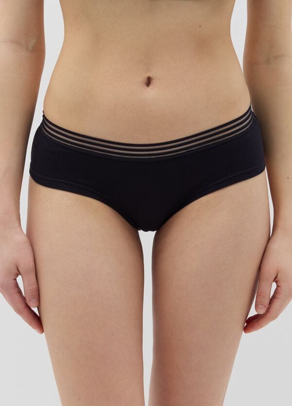 Ovs Bipack Culotte Con Dettaglio Rigato