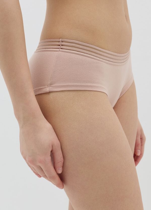 Ovs Bipack Culotte Con Dettaglio Rigato