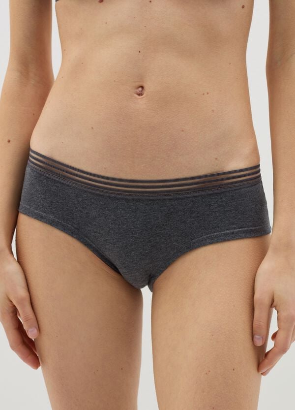 Ovs Bipack Culotte Con Profilo Rigato