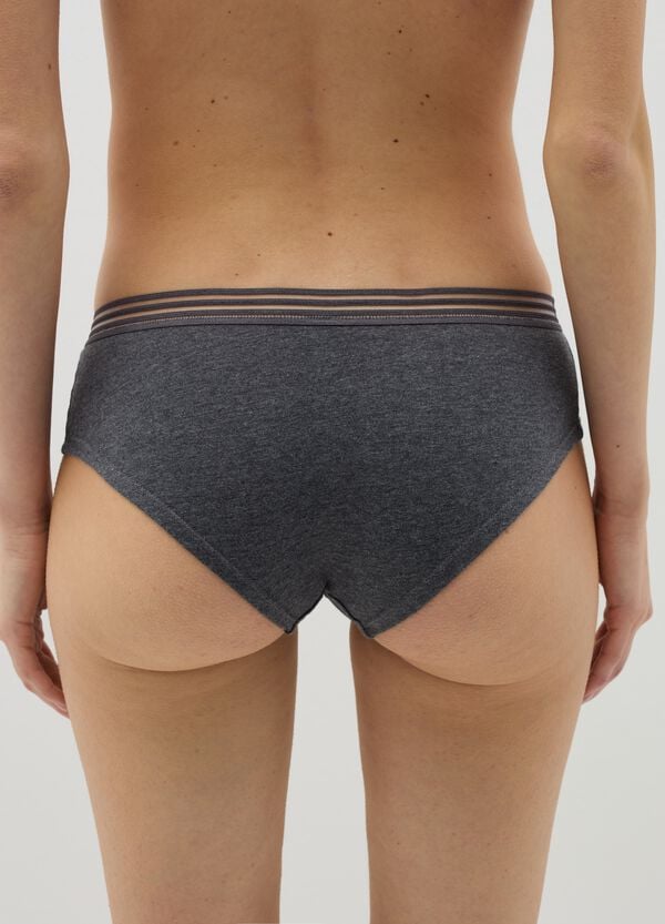 Ovs Bipack Culotte Con Profilo Rigato