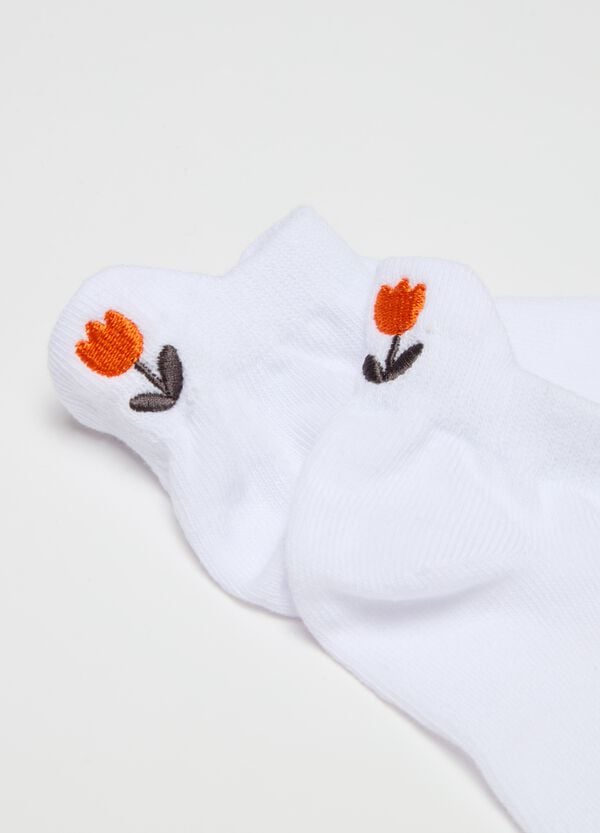 Ovs Bipack Pariscarpa Sneakers Ricamo Fiore