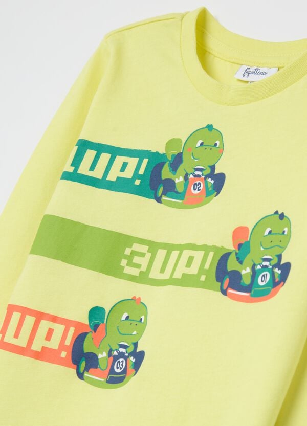 Ovs Bipack T-shirt A Maniche Lunghe In Cotone