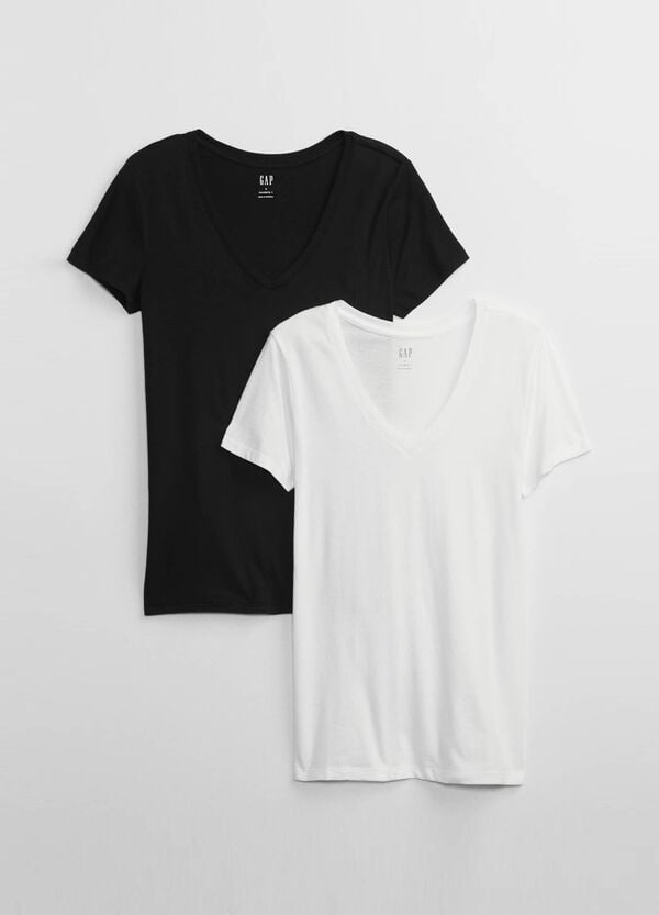 Ovs Bipack t-shirt con scollo a V