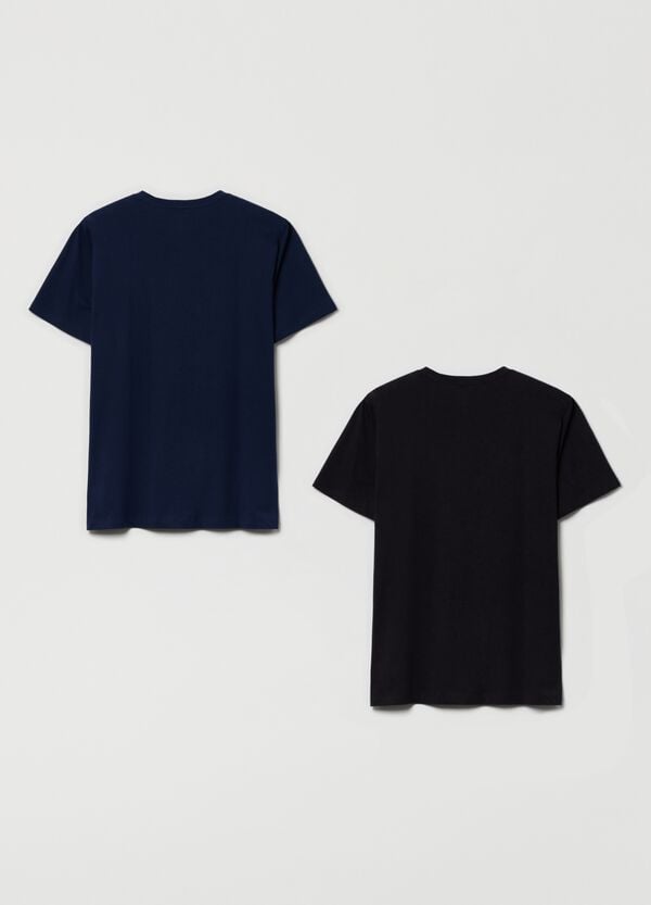 Ovs Bipack T-shirt Con Stampa Logo