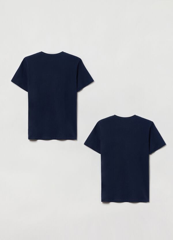 Ovs Bipack T-shirt Con Stampa Logo Micro