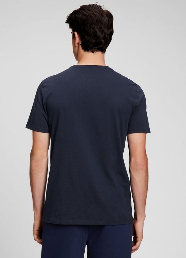 Ovs Bipack T-shirt In Cotone Con Logo