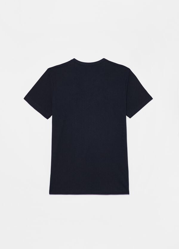 Ovs Bipack T-shirt In Cotone Con Logo