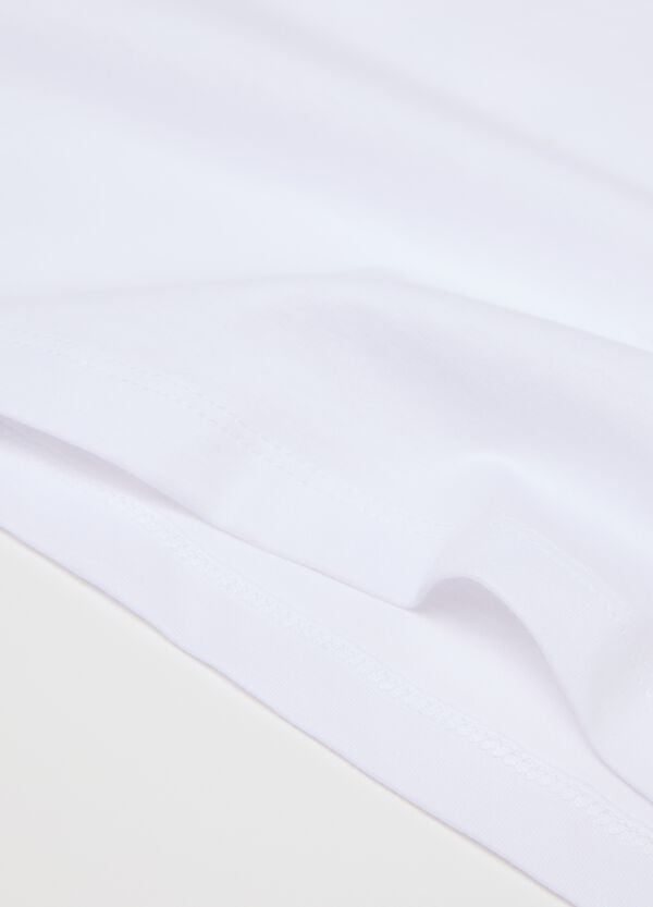 Ovs Bipack T-shirt Intime Bianche In Cotone Bio