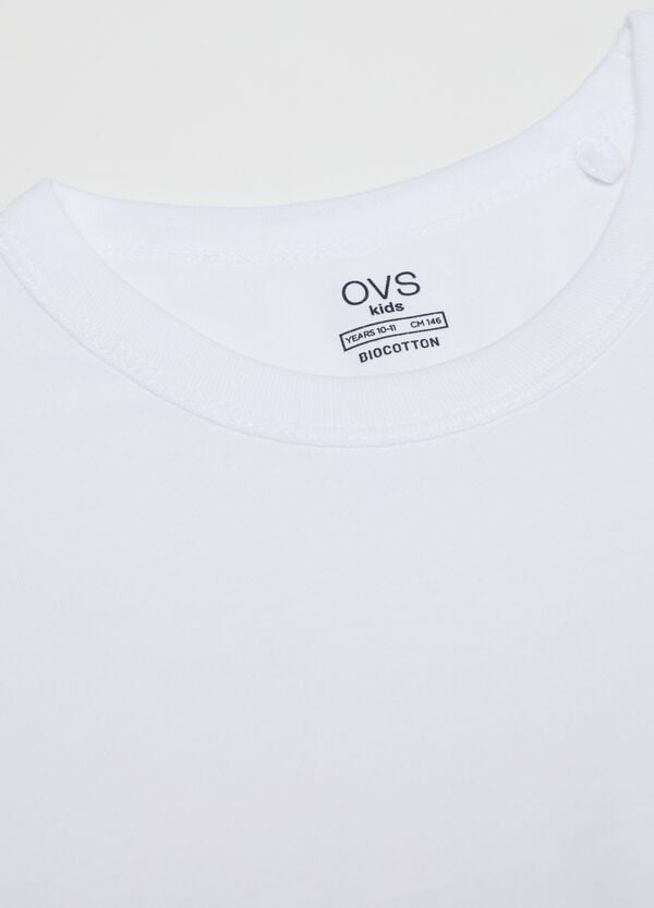 Ovs Bipack T-shirt Intime Bianche In Cotone Bio