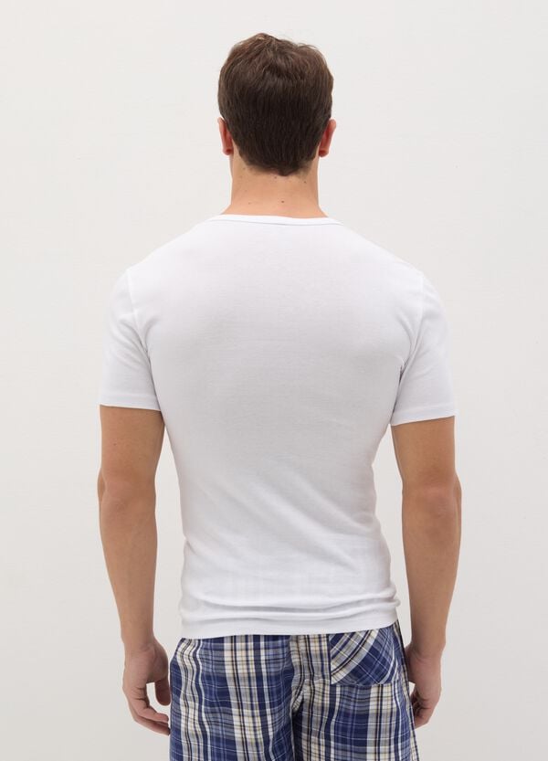 Ovs Bipack T-shirt Intime Con Scollo A V