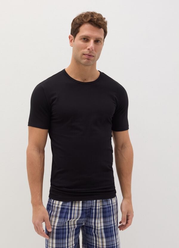 Ovs Bipack T-shirt Intime In Cotone Bio
