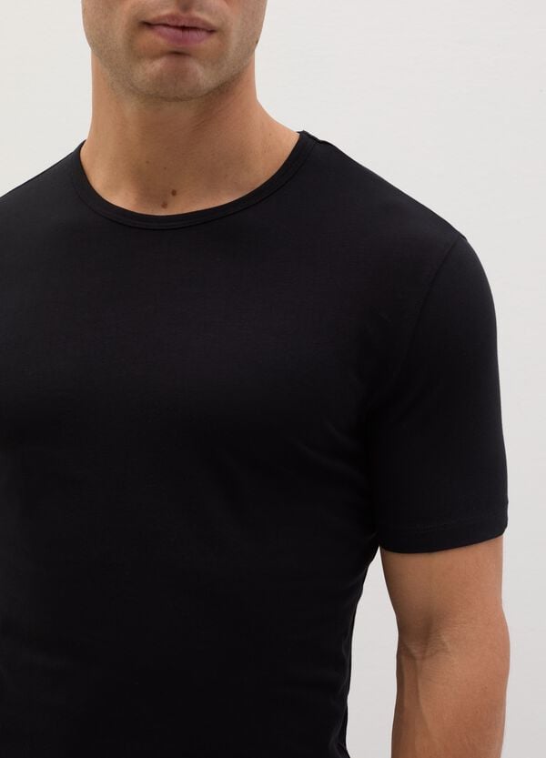 Ovs Bipack T-shirt Intime In Cotone Bio