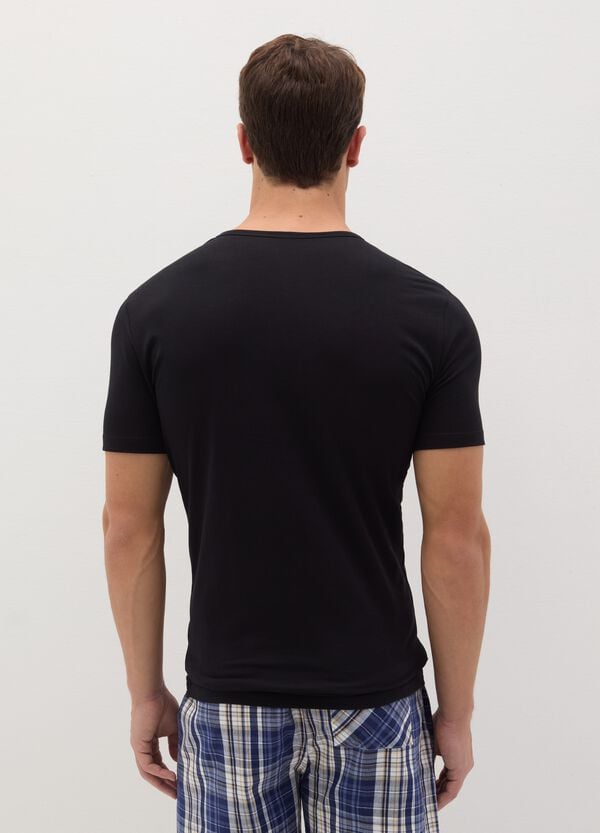 Ovs Bipack T-shirt Intime In Cotone Bio