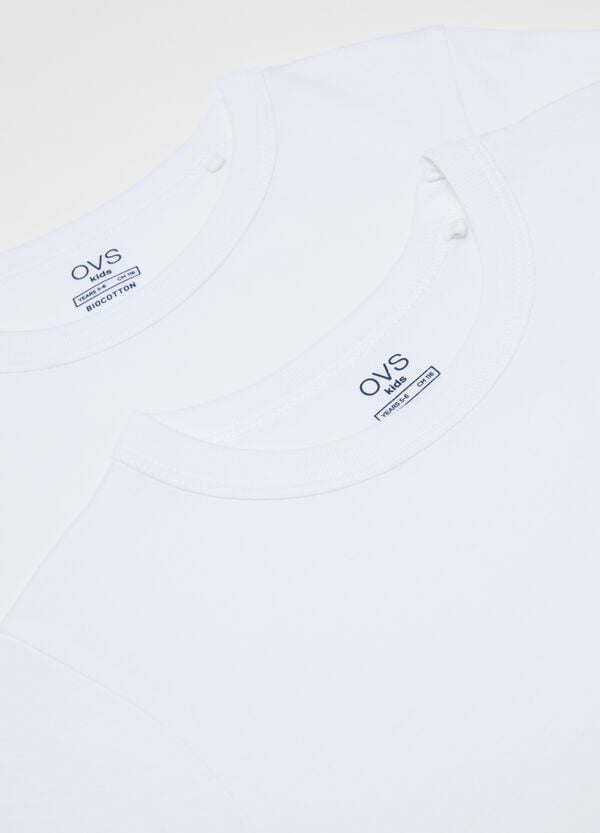 Ovs Bipack T-shirt Intime In Cotone Bio