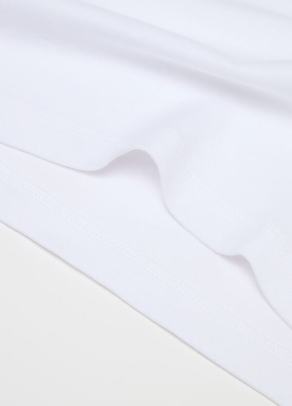 Ovs Bipack T-shirt Intime In Cotone Tinta Unita