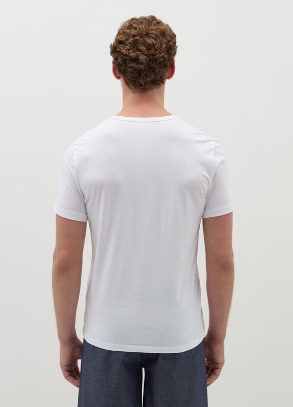 Ovs Bipack T-shirt Intime In Jersey Scollo A V