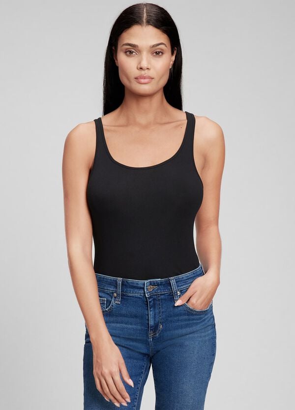 Ovs Bipack Tank Top In Cotone Stretch