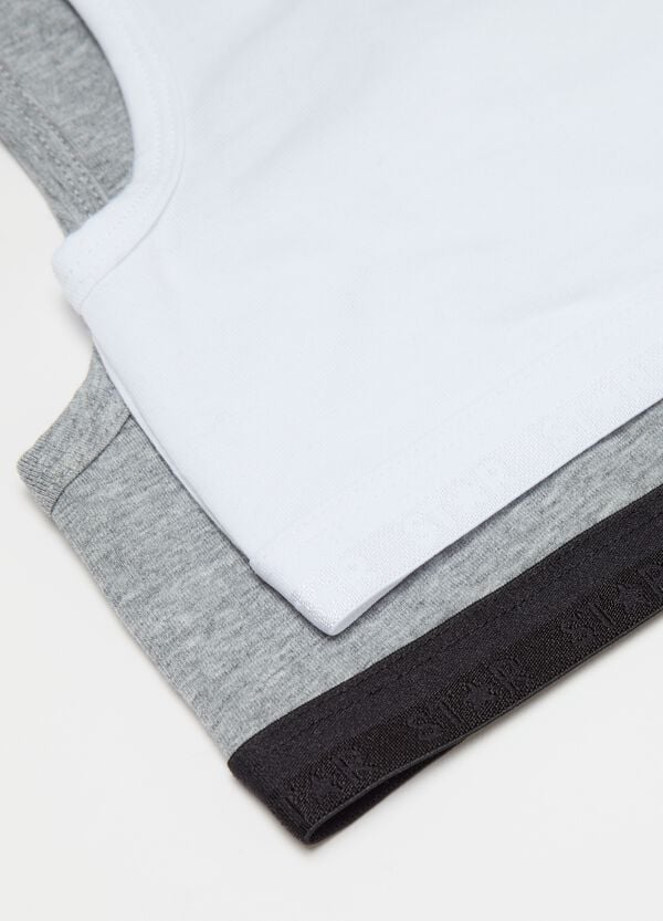 Ovs Bipack Top Intimi In Cotone Bio
