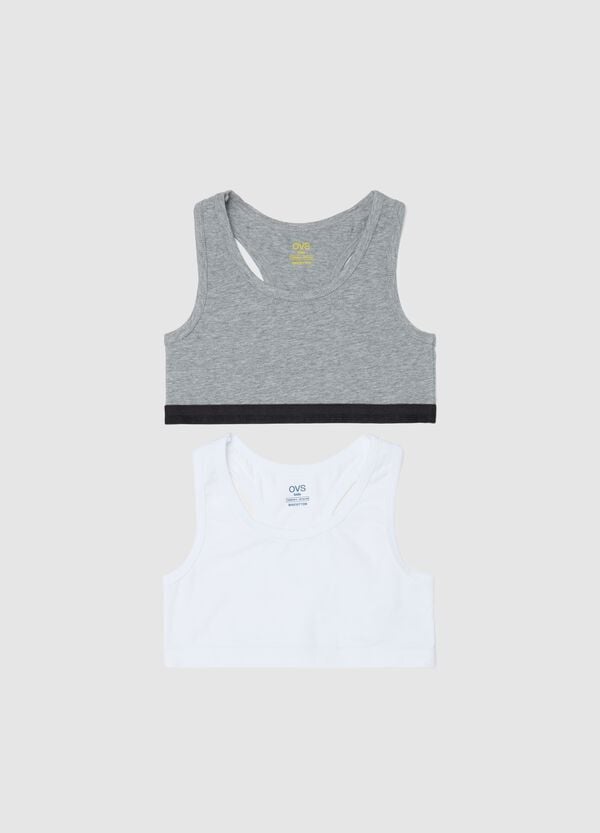 Ovs Bipack top intimi in cotone bio
