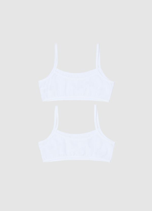 Ovs Bipack Top Intimi In Cotone Stretch