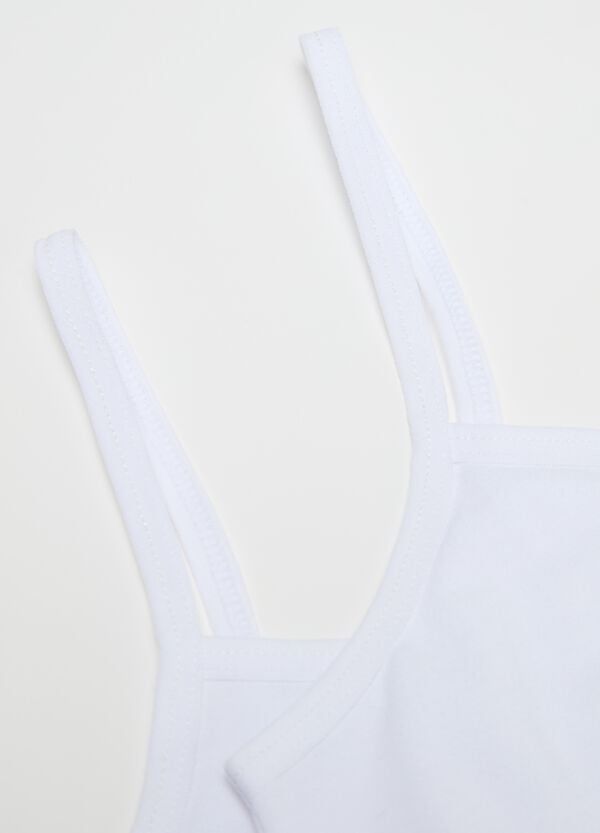 Ovs Bipack Top Intimi In Cotone Stretch